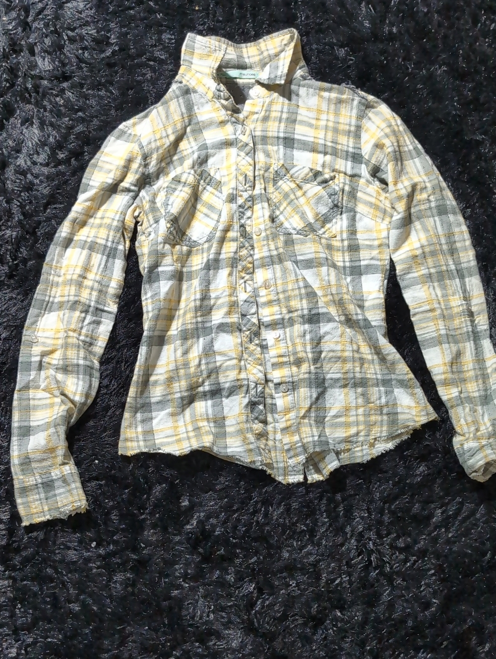 Women's Plaid Long Sleeve Button Up